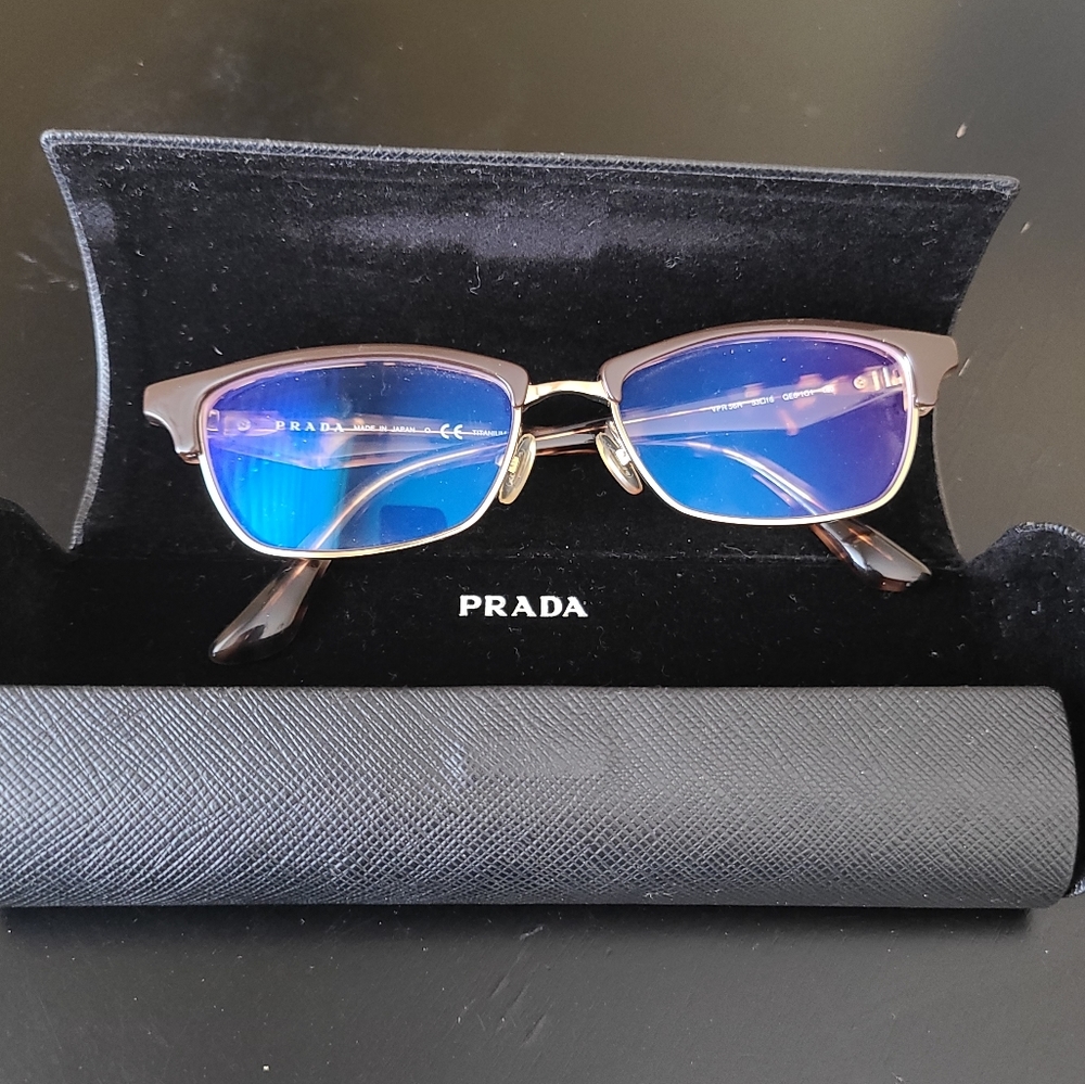Prada eyeglass frames